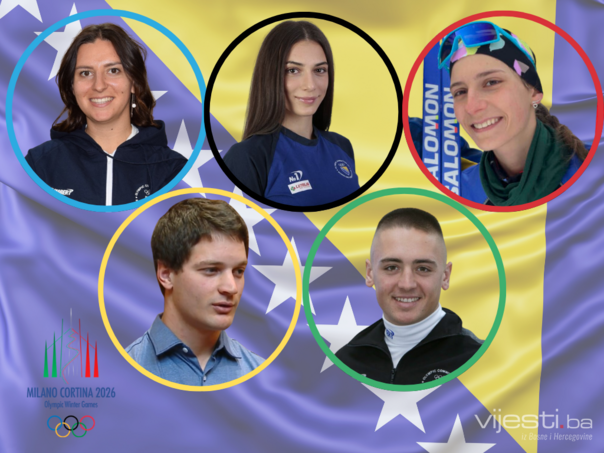 Pet sportista predstavlja našu zemlju na Zimskoj olimpijadi u Italiji