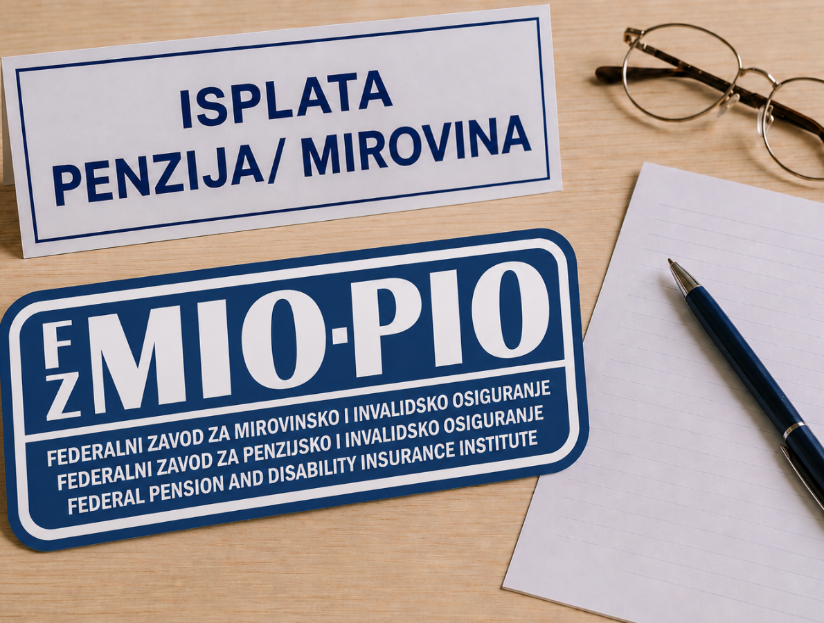 PIO najavio isplatu penzija za septembar
