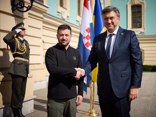 Plenković najavljuje samit u Dubrovniku i podršku Ukrajini tokom posjete Kijevu