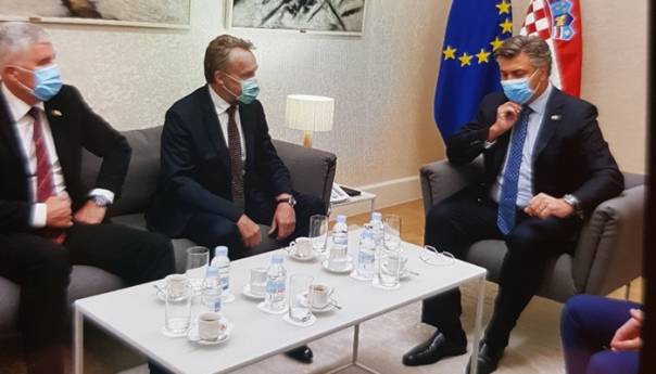 Plenković nakon sastanka: Podrška reformama i EU putu BiH