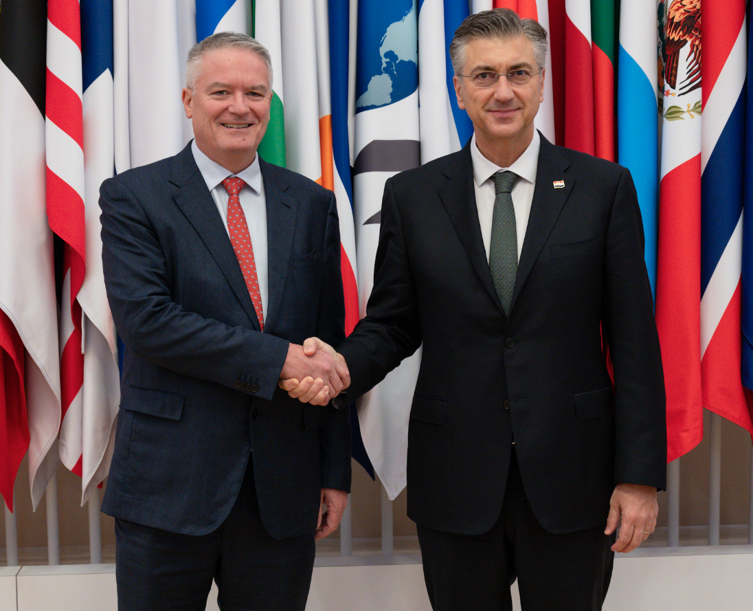 Plenković očekuje ulazak u OECD sljedeće godine