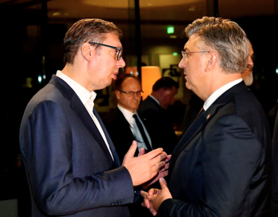Plenković sa Vučićem: Otklonili smo strahove Srbije