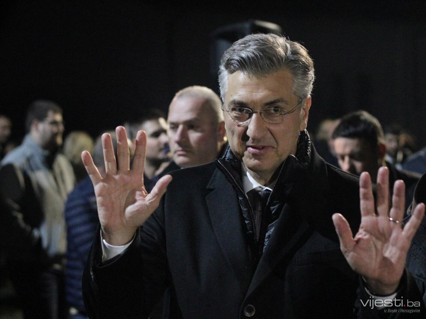 Plenković u Banjaluci: Ovdje smo kao partneri