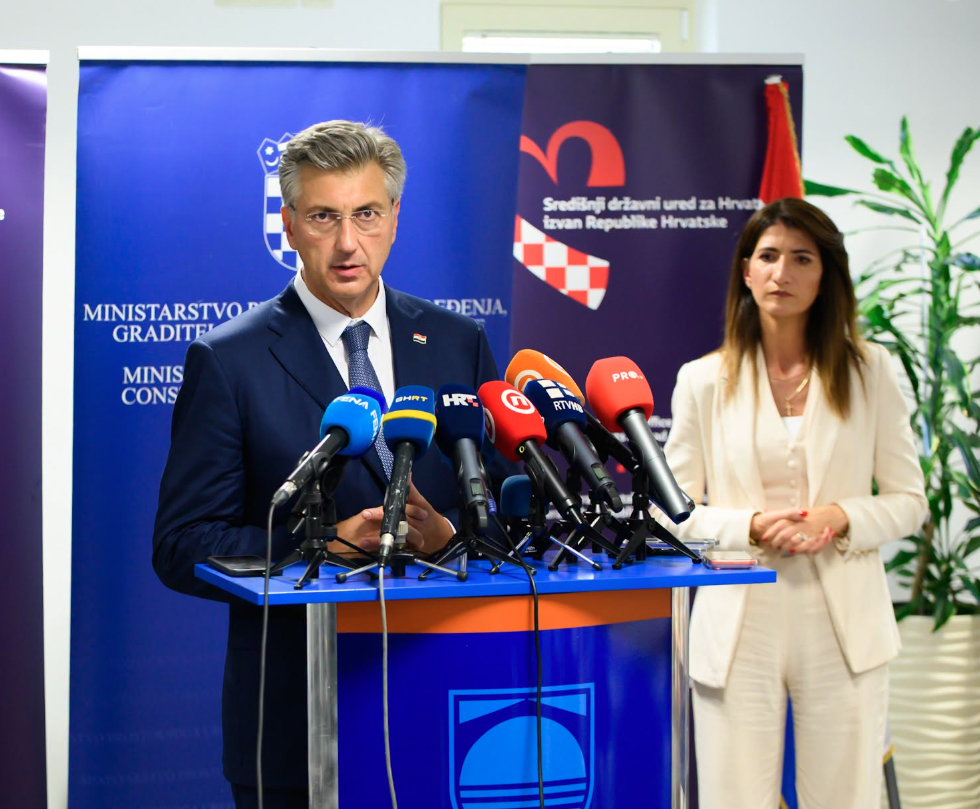 Plenković: Hrvatska želi svoje prioritete za Hrvate u BiH ugraditi u politike EU