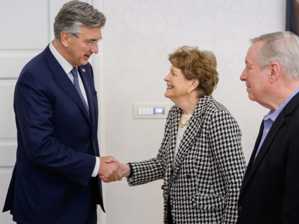 Plenković u Zagrebu s američkim senatorima o Bosni i Hercegovini