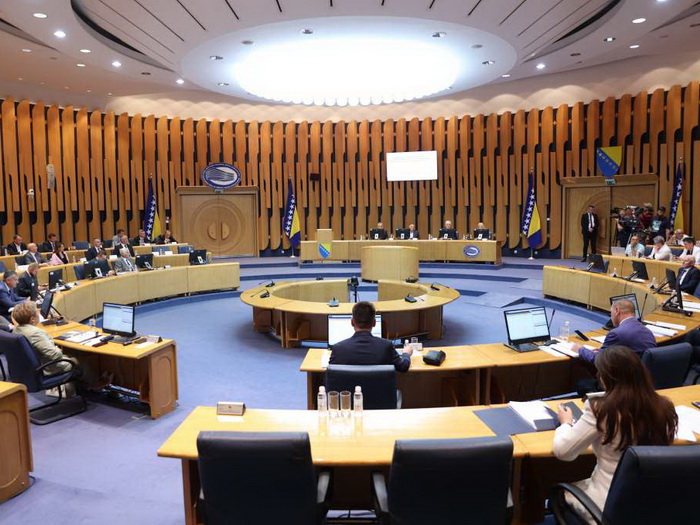 Počela hitna sjednica Doma naroda PSBiH o EU zakonima