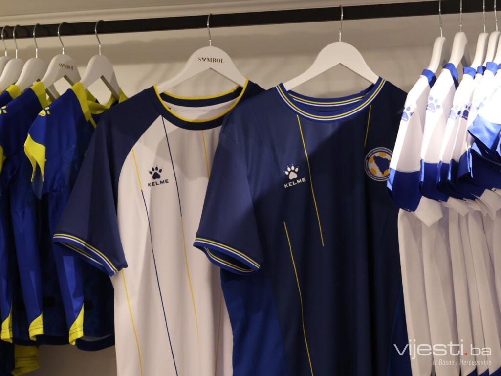 Zavirili smo u Fan Shop: Novi dresovi BiH u prodaji, ovo je cijena
