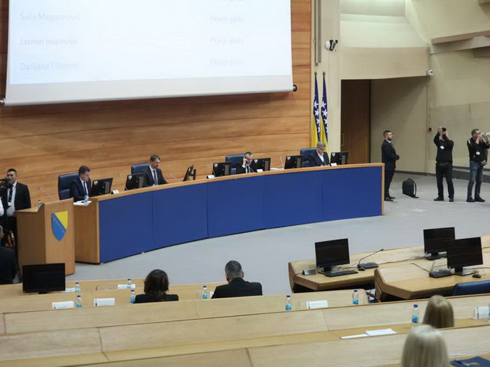 Počela sjednica Predstavničkog doma PSBiH