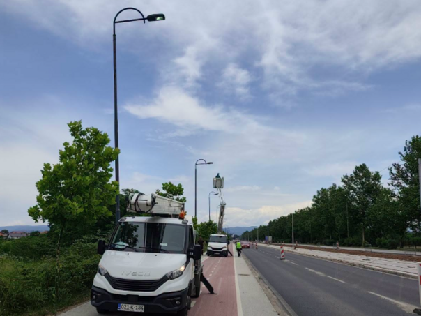 Počeli radovi na unapređenju javne rasvjete na području Ilidže