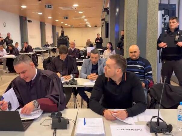 Počelo suđenje Cezaru u Ljubljani, Avdić objavio video iz sudnice