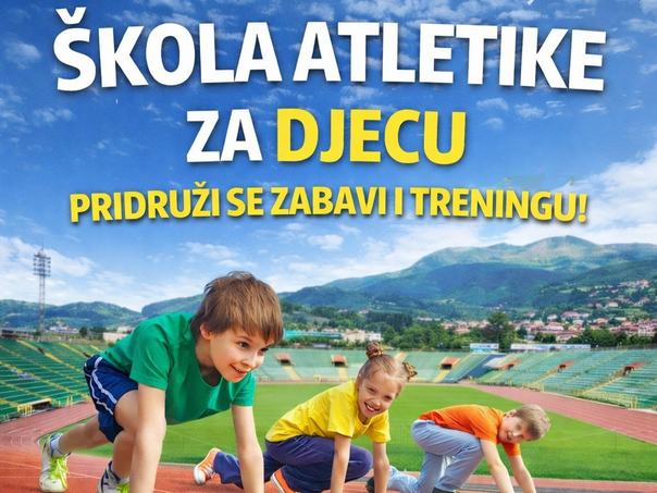 Počinju prijave za besplatnu školu atletike za osnovce