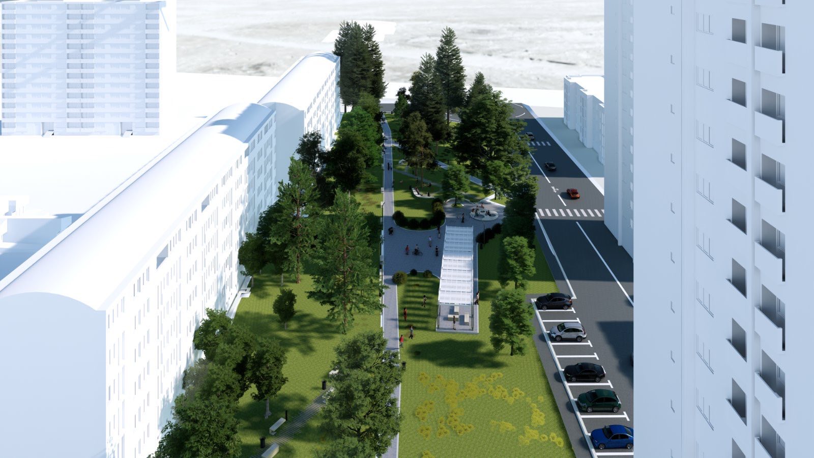 Pogledajte kako će izgledati novi park na Trgu heroja u Sarajevu