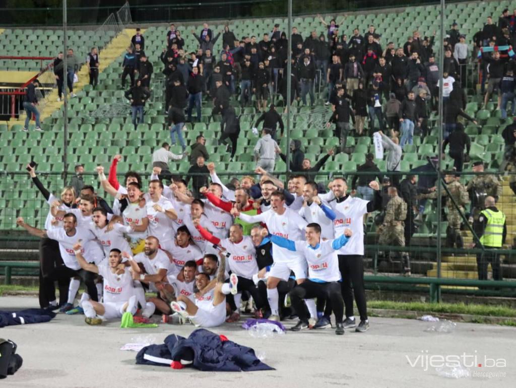 Pogledajte kako je Borac proslavio titulu na Koševu, "nastradao" Marinović