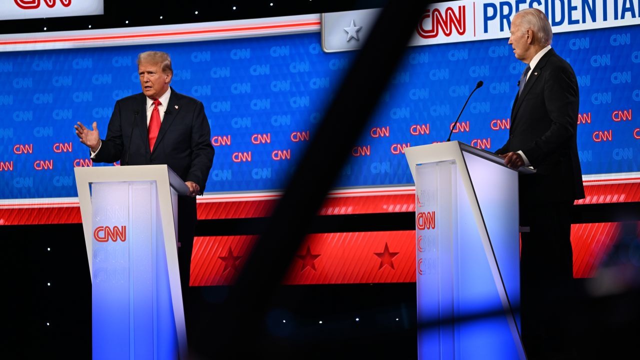 Pogledajte najluđi trenutak TV debate Bidena i Trumpa