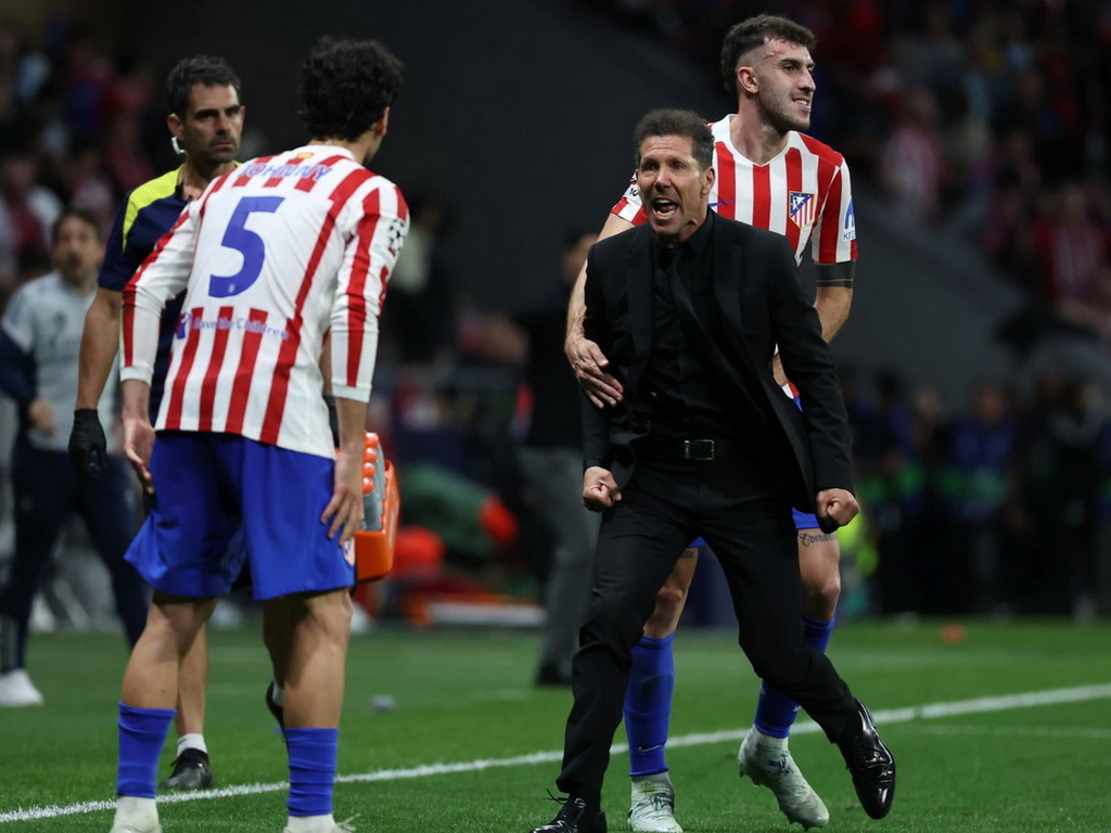 Pogledajte šta je Simeone radio tokom VAR provjere