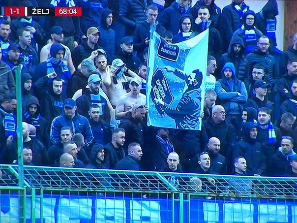 Prekinut meč Široki - Željezničar, specijalci ušli na tribinu Manijaka