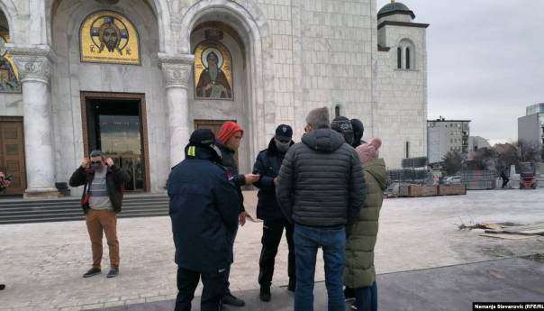 Policija u Beogradu zabranila skup podrške Navaljnom