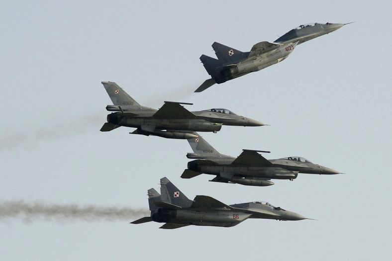Poljska avijacija u pripravnosti zbog ruskih udara
