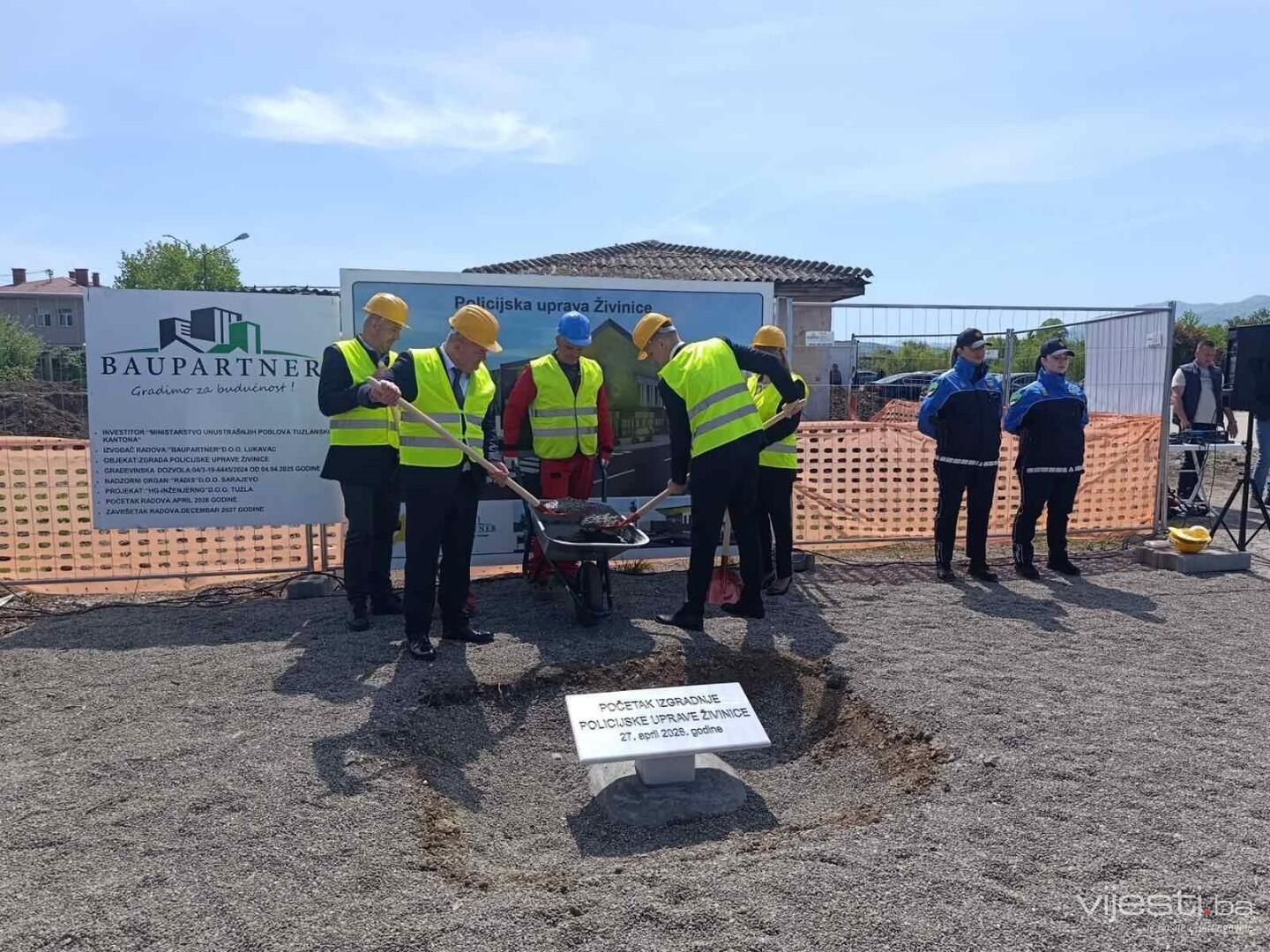Položen kamen temeljac za novu zgradu Policijske uprave u Živinicama