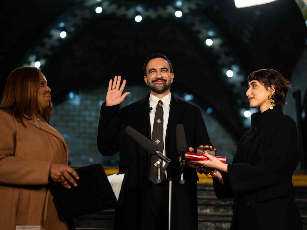 Položio zakletvu: Zohran Mamdani prvi musliman na čelu New Yorka