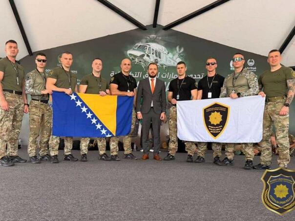 Ponosni ambasadori BiH: Jedinica FUP-a na takmičenju u Emiratima