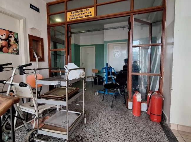 Posljedice požara u Trebinju: Neurologija neupotrebljiva, prebačena u prizemlje