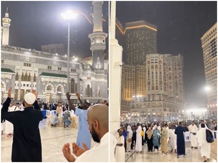 Posljednja zora Ramazana donijela kišu i radost u Mekku