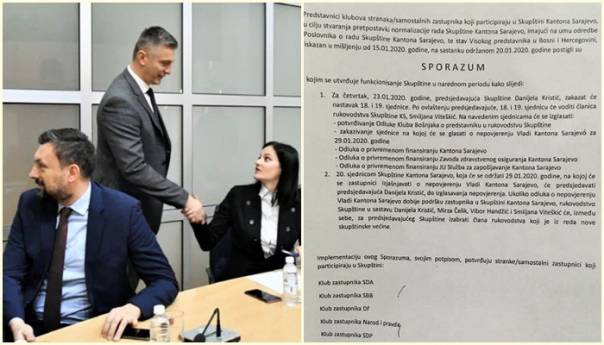 Postignut dogovor o rješenju krize u KS, ide privremeno finansiranje