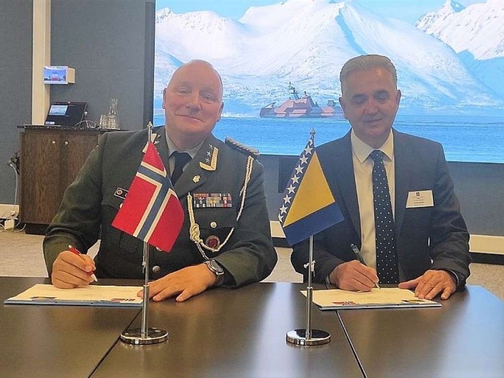 Potpisan Plan bilateralne saradnje između MO BiH i MO Norveške