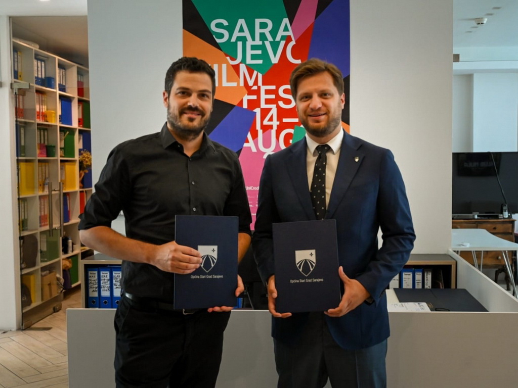 Potpisan ugovor za najveću podršku Općine Stari Grad Sarajevo Film Festivalu