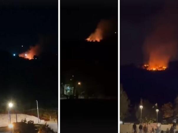 Požar iznad Mojmila, vatra zahvatila područje Parka šume