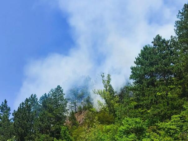 Požar kod Konjica van kontrole: Na terenu helikopteri, stižu i air traktori
