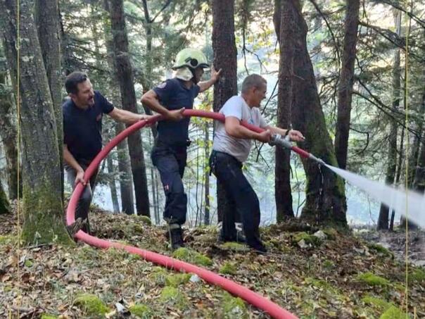 Požar na Plješevici pod kontrolom, ekipe nastavljaju saniranje terena