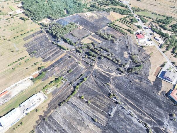 Požar poharao 48 hektara kod Posušja, prijetio kućama
