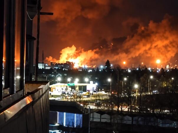 Požar u ruskoj hemijskoj fabrici nakon napada dronovima: Na meti i druga postrojenja