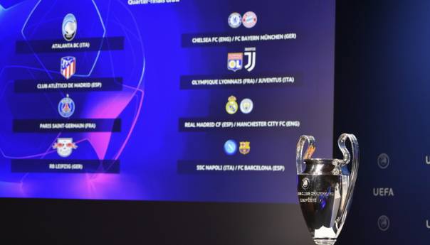 Poznati četvrtfinalni i polufinalni parovi Lige prvaka