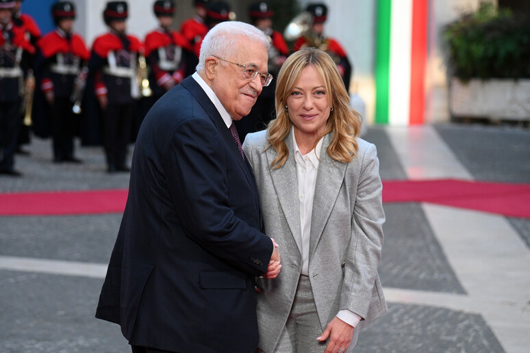 Predsjednik Palestine stigao u Italiju: Dočekala ga Meloni
