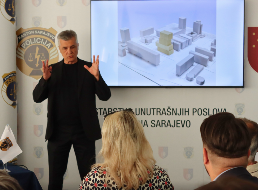 Predstavljen projekt centralne zgrade MUP-a KS: Heliodrom, 17 spratova, četiri podzemne etaže...