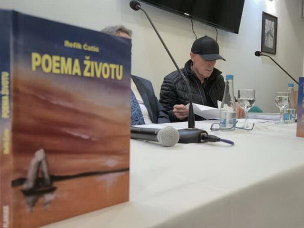 Predstavljena knjiga "Poema života" autora Refika Ćatića