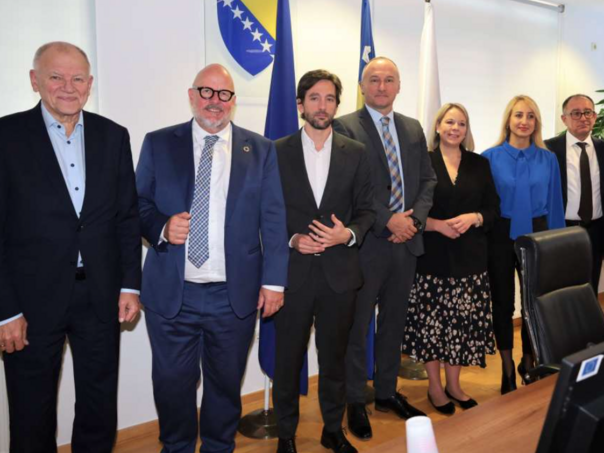 Predstavnici Odbora za ustavna pitanja Evropskog parlamenta u posjeti VSTV-u BiH