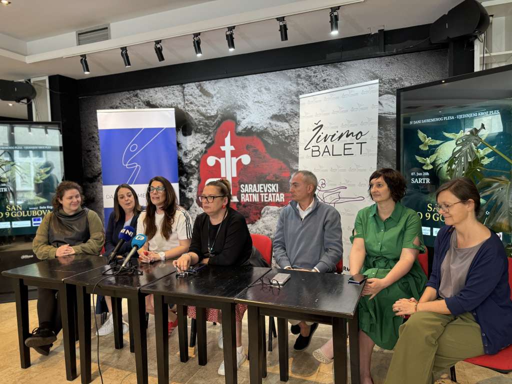 Premijera plesne predstave 'With Love From Bosnia' sutra na bazenima Bentbaša