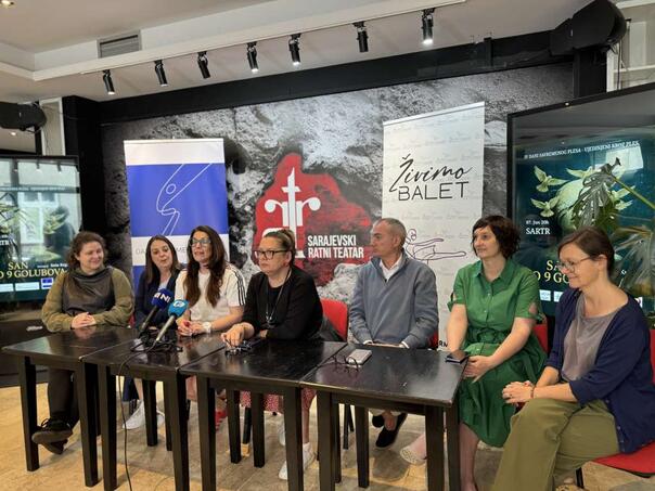 Premijera plesne predstave "With Love From Bosnia" sutra na bazenima Bentbaša