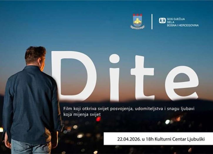 Premijerno u Ljubuškom: Film "Dite" nosi snažnu poruku o važnosti porodice i ljubavi