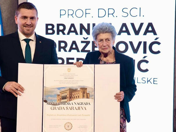 Preminula dobitnica Šestoaprilske nagrade akademkinja Branislava Peruničić