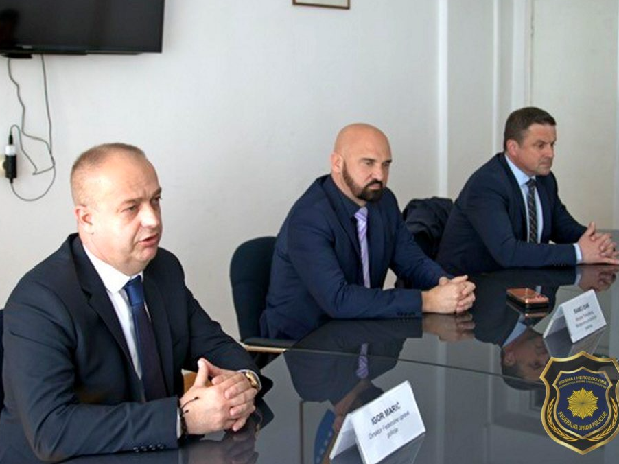 Prijem novoimenovanog direktora i zamjenika direktora FUP-a kod ministra Isaka