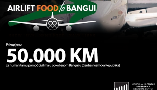 Prikupljeno više od 50.000 KM za pomoć stanovnicima Banguija