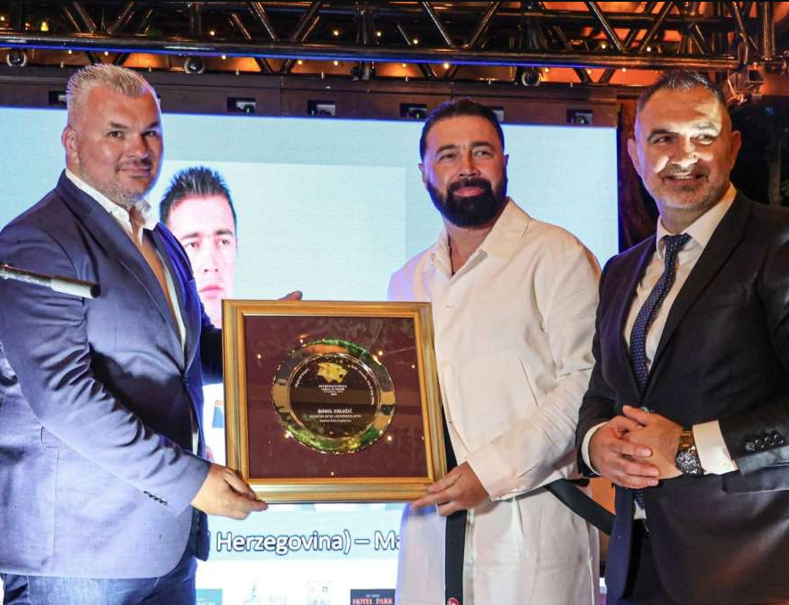 Priznanje "Martial Arts Excellence" za jednog od najuspješnijih bh. karatista