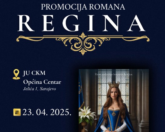 Promocija romana 'Regina' - priča o posljednjoj bosanskoj kraljici