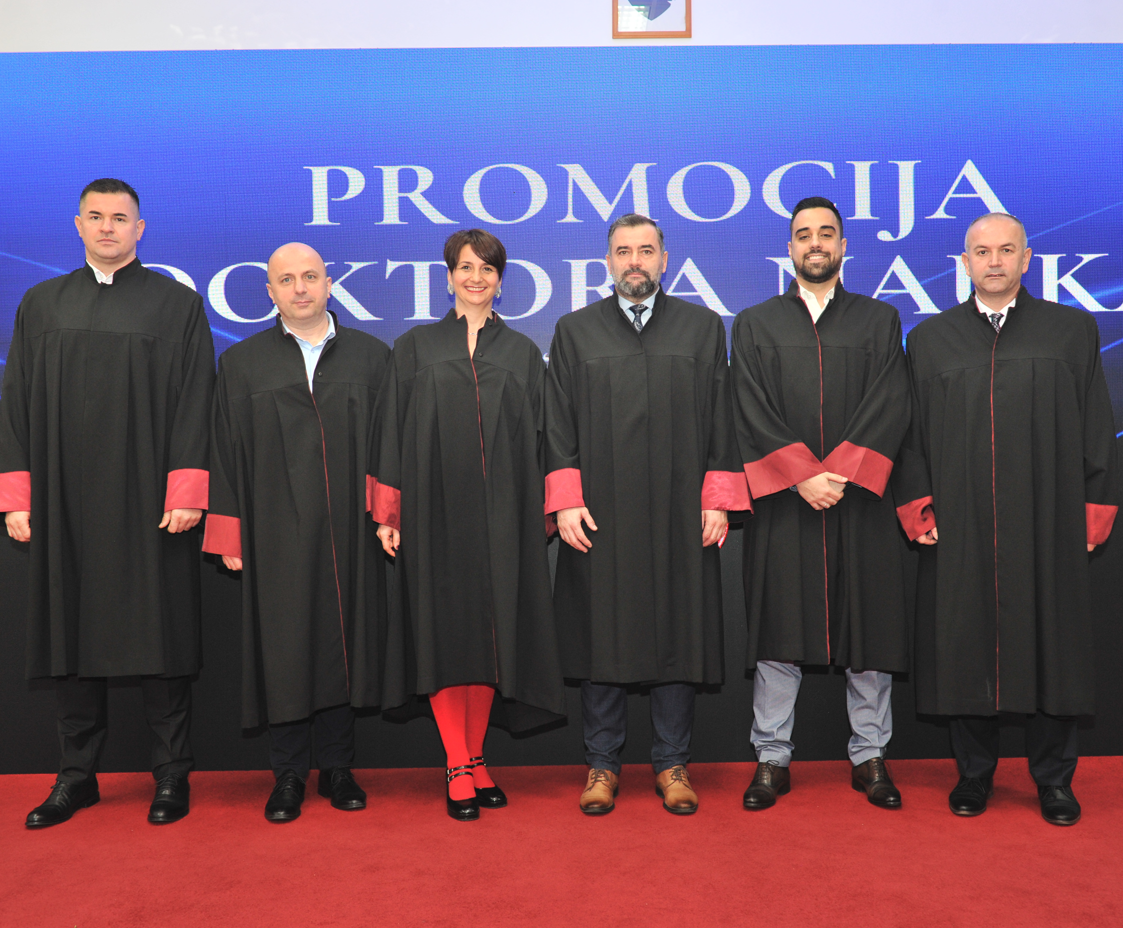Promovisani doktori nauka Univerziteta "Džemal Bijedić" u Mostaru