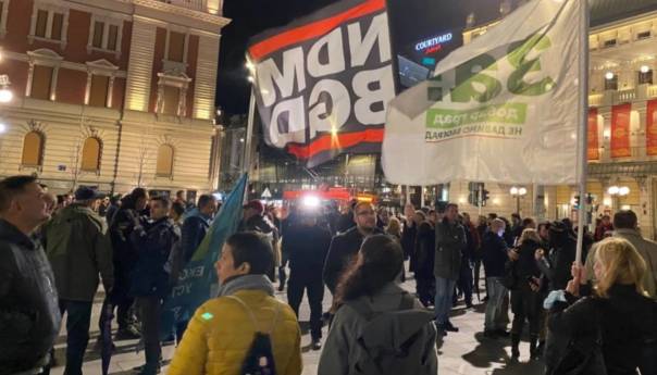 Protest građana u Beogradu: "Stop režimskom nasilju!"
